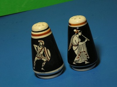 VTG Salt & Pepper Shakers from Greece circa 1950's