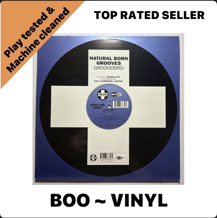 NATURAL BORN GROOVES - GROOVEBIRD - 12” VINYL RECORD DJ - POSITIVA IBIZA TRANCE