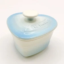 Le Creuset Lamb Can DAmour Miniature Case Suntory Collaboration Coastal Blue JP