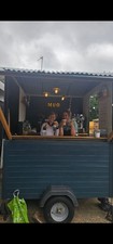 Vintage Horsebox Catering Trailer Coffee Van, Mobile Bar, Coffee Shop, Converted