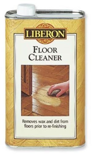 Liberon Wood Floor Cleaner 1 Litre (1L) - Wax / Dirt / Grime Removal