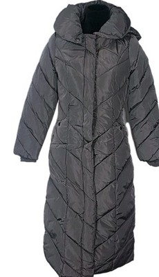Steve Madden Womens XS TP Puffer Coat Gray NWT