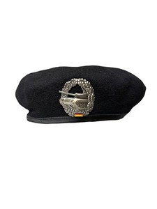Vtg 1994 Bundeswehr Panzer Tank Troop Insignia Beret by Lunzenauer Mützen GmbH 