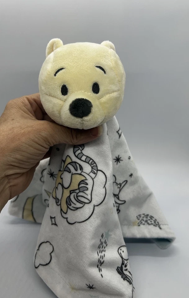 Manta de seguridad Lamb And Ivy Disney Baby Winnie The Pooh Lovey suave felpa Foto 3 de 4
