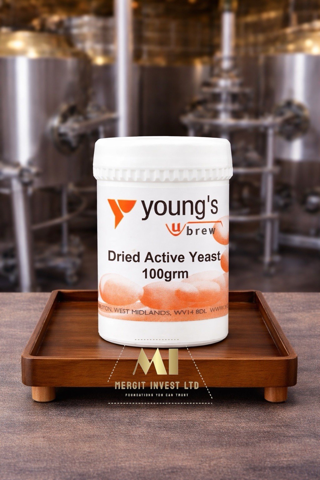 Young’s Brew Active Dried Yeast 100g | Home Brew Beer Wine & Cider Yeast