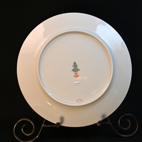 Bavaria Tirschenreuth 2 Dinner Plates 10 5/8" Shannon Green #2046 Gold 1938-1969 - Picture 11 of 13
