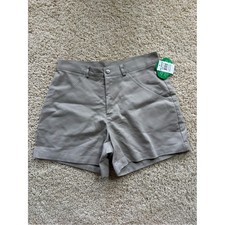 Official Girl Scouts Cadette Senior Uniform Shorts Khaki Size 11/12 Made in USA
