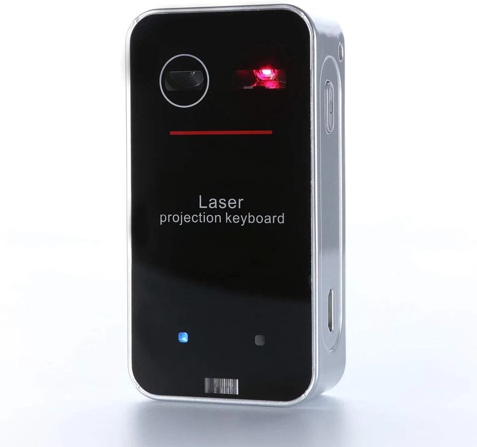 Wireless Virtual Laser Projection Keyboard Bluetooth Portable Smartphone Tablet - Image 2 of 4