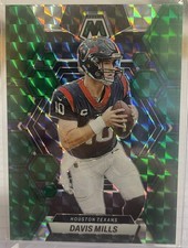 2023 Panini Mosaic Football Davis Mills Houston Texans Mosaic Green #89