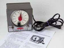 Tested Master Time-O-Lite Model M-59 Darkroom Enlarger Timer -  READ