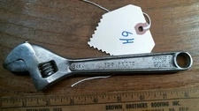 H9  7" ADJUSTABLE WRENCH USA FREE PRIORITY S/H 708 PROTO