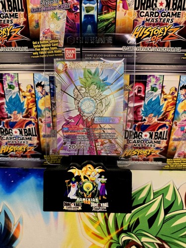 Son Goku, Unlimited Potential Serial #32 - History Of Z - Dragon Ball Super Card - Picture 2 of 5