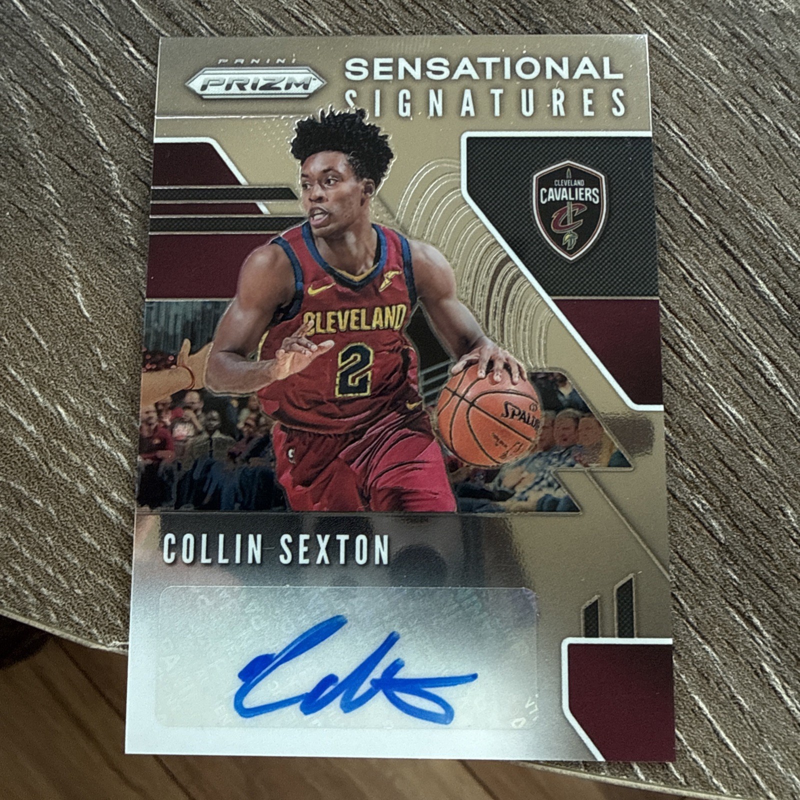 2019-20 Panini Prizm - Sensational Signatures Collin Sexton #SS-CSX (AU) Cavs