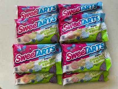 10pk  Sweetarts Chicks Ducks Bunnies Easter Sweet Sour Candy 12oz Bags exp 01/27