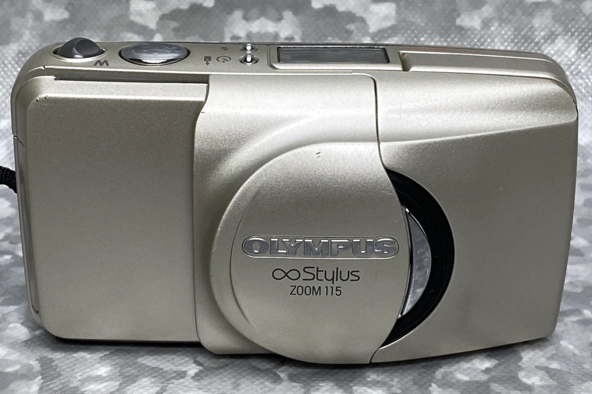 Olympus Stylus Zoom 115 35mm Film Camera 38-115mm Lens Tested