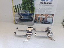 FIAT 124 SEDAN DEL 67 - FRONT AND REAR HANDLE SET RIGHT AND LEFT FIST