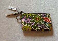 NWT Vera Bradley Evening Garden Zip ID Case Perfect for a graduation gift
