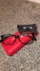 Love Moschino Black Acetate Rectangular Eyeglasses Full Rim 140mm with Case — photo 3