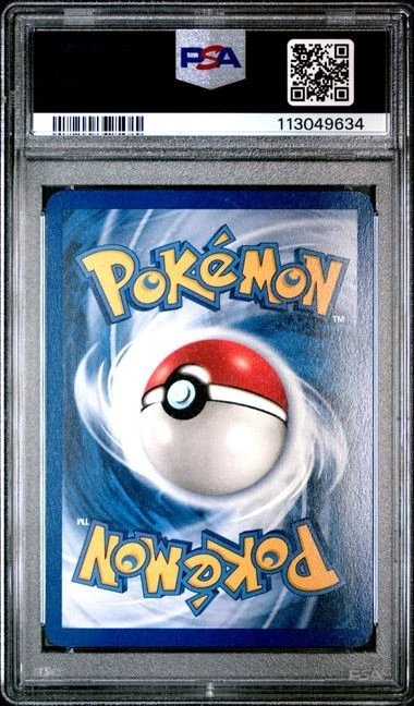 2000 Pokemon Rainbow Energy 17/82 Team Rocket Holo First Edition PSA 9 - Image 2 of 2