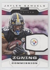 2020 Panini Playbook Zoning Commission Jaylen Samuels #ZC-23 0d1w