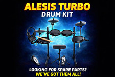 ALESIS Turbo Mesh Drum Kit Ersatzteile - Modul, Pads, Becken, Kabel, Halterungen