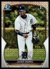 2023 Bowman Chrome Prospects Mojo Javier Osorio Detroit Tigers #BCP-4