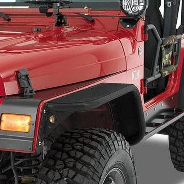 For Jeep Wrangler 1997-2006 Warrior S7303 Front Tube Fender Flares - Image 2 of 2