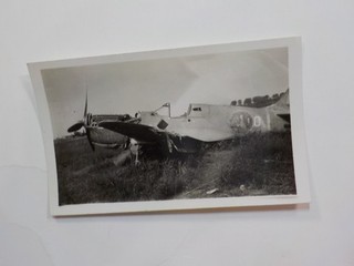WW2 Photo Japanese Airplane Wrecked Militaria Aircraft Destroyed Photograph WWII