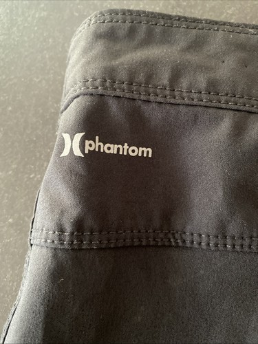 Men's Black HURLEY Phantom Board Shorts Size 32 Very Nice! - Picture 7 of 8