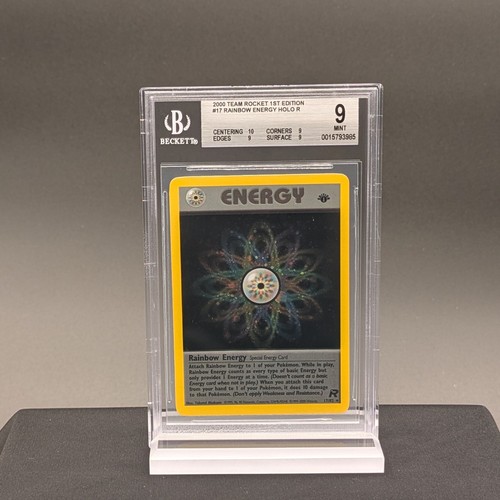 Rainbow Energy (1st Edition) graded BGS 9 for sale on eBay
