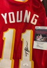 #11 Trae Young Autographed Jersey - Atlanta Hawks PG JSA Authenticated — photo 1
