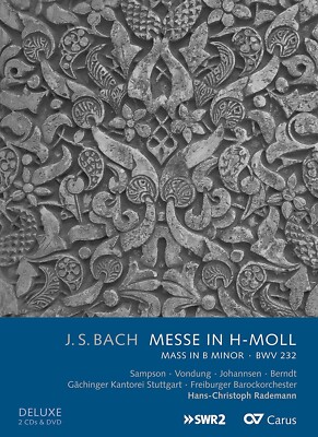 Messe in H-Moll Mass in B Minor BWV 233 JS Bach, C Sampson HC Rademann  [CD DVD]