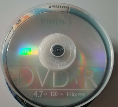 Brand NEW! 25-Pk Philips 16X Logo DVD DVDR Blank Disc 4.7GB Cake Box