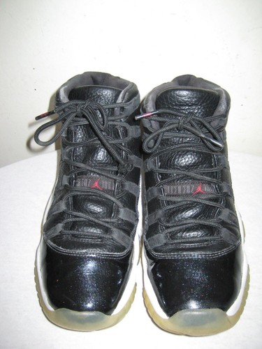 NIKE AIR JORDAN XI 11 RETRO BG BLACK RED WHITE BRED CONCORD 378038-002 SZ 6.5 Y - Picture 3 of 12