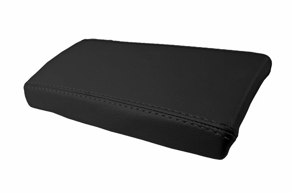 Console Lid Pull Over Cover Leather for Mazda Miata MX5 1990-1997 Black - Image 2 of 4