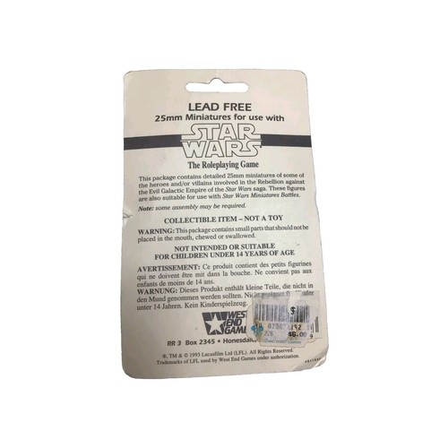 1993 Storm Troopers 4 #40416 Star Wars 25mm Miniatures - West End Games - Bild 4 von 4