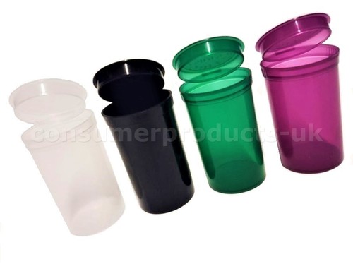 Plastic squeeze top containers for medication, coins, buttons, other small items - Picture 19 of 25