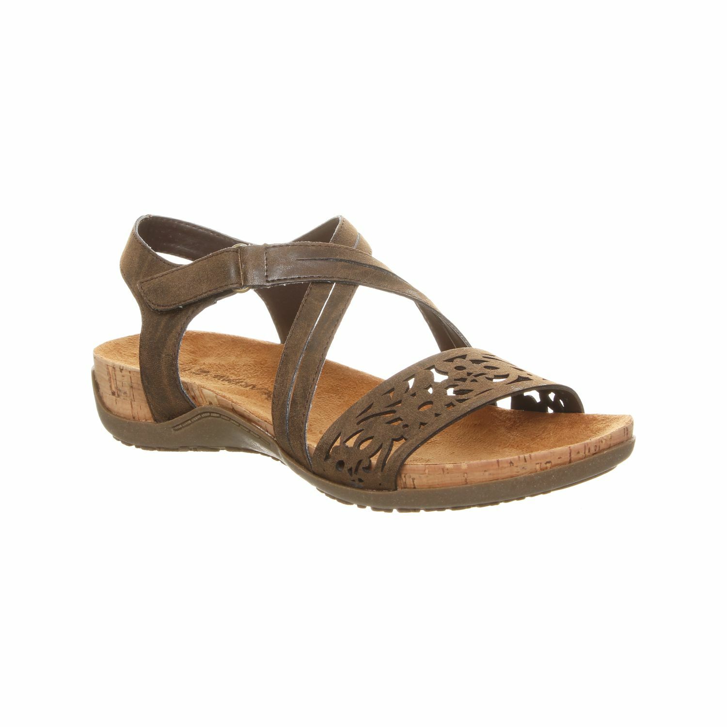 Bearpaw Glena diapositiva de apoyo para Mujer Sandalia Marrón Oscuro - 11 medio Bearpaw Glena diapositiva de apoyo para Mujer Sandalia Marrón Oscuro - 11 medio