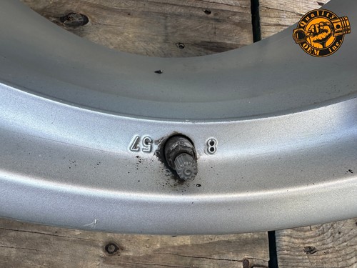 2005-2012 PORSCHE 911 BOXSTER CAYMAN FRONT FACTORY BBS WHEEL RIM 8Jx19" R19 OEM - Picture 3 of 12
