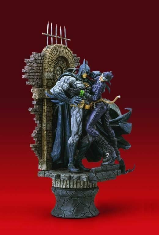 コトブキヤ バットマン＆キャットウーマン コールドキャスト フィギュア Kotobukiya BATMAN & CATWOMAN Cold Cast Statue Limited