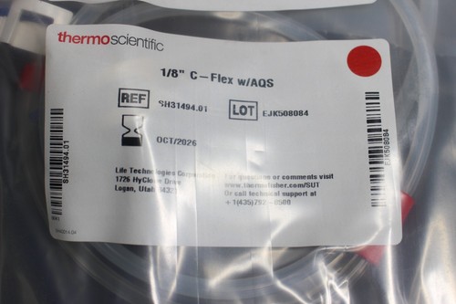 1/8'' C-Flex w/AQS Standard SH31494.01 Thermo Scientific EXP. 10/31/26