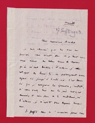 BN77#/D-L.A.S-ANDRÉ RIVOIRE-POET-JOURNALIST-[RENÉ BASCHET]-1913