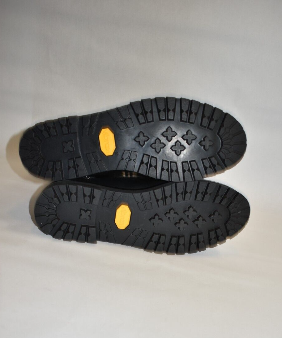 Sperry x John Legend Mens 11 Black Leather Moc Toe Combat Boots Vibram Sole New! Sperry x John Legend Men main image 3