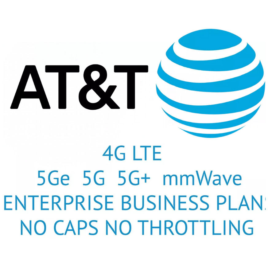 Unlimited Data Plan AT&T Activated Sim Card 4G 5G Hotspot