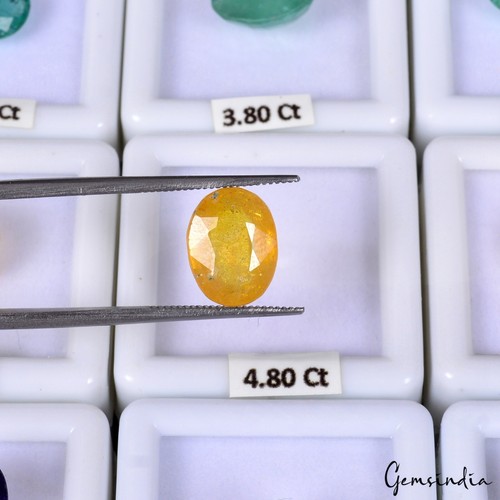 120.70 Ct/20 Pcs Natural Multi Color Ruby Emerald Sapphire Oval Cut Rare Gem Lot - Picture 10 of 13