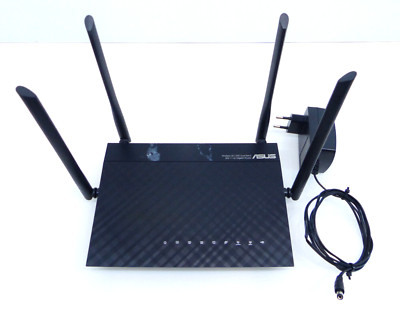 Asus RT AC1200G Plus Wireless Dual Band Gigabit Router 2.4G und 5G gebraucht  #B