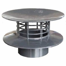 DANS LA BOITE AUX LETTRES - EXTRACTEUR STATIQUE D'AIR ARDOISE D 100 - TOIT FOSSE