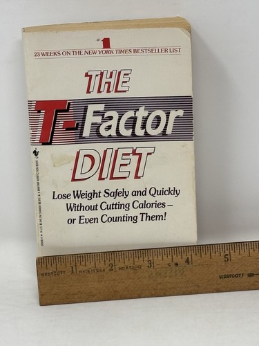 The T-Factor Diet by Martin Katahn, Ph. D. 1993 Paperback 1989 - Picture 5 of 9