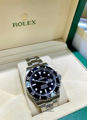 Rolex Submariner Date 126610 Oyster Steel Ceramic Bezel Watch BOX