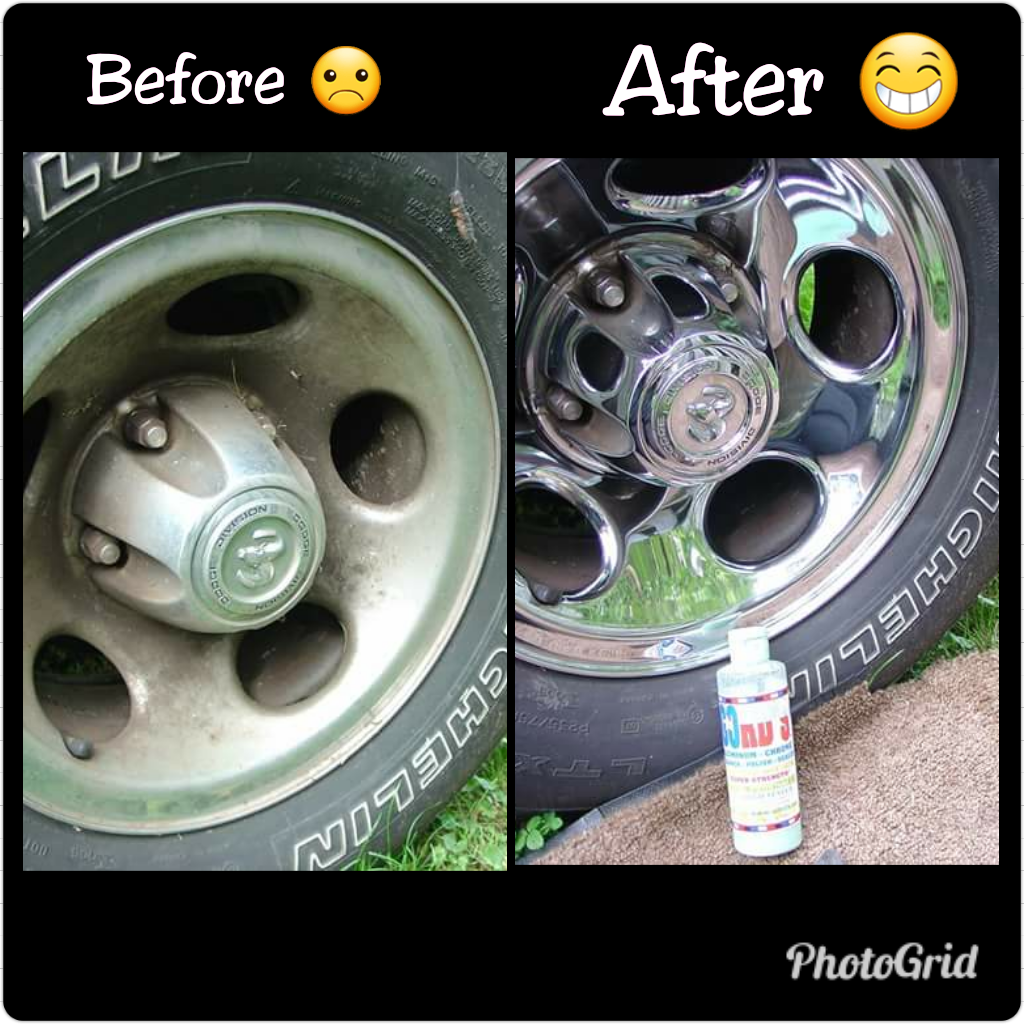 Brass, Copper, Stainless, Aluminum, Chrome, CleanerPolishSealer 32